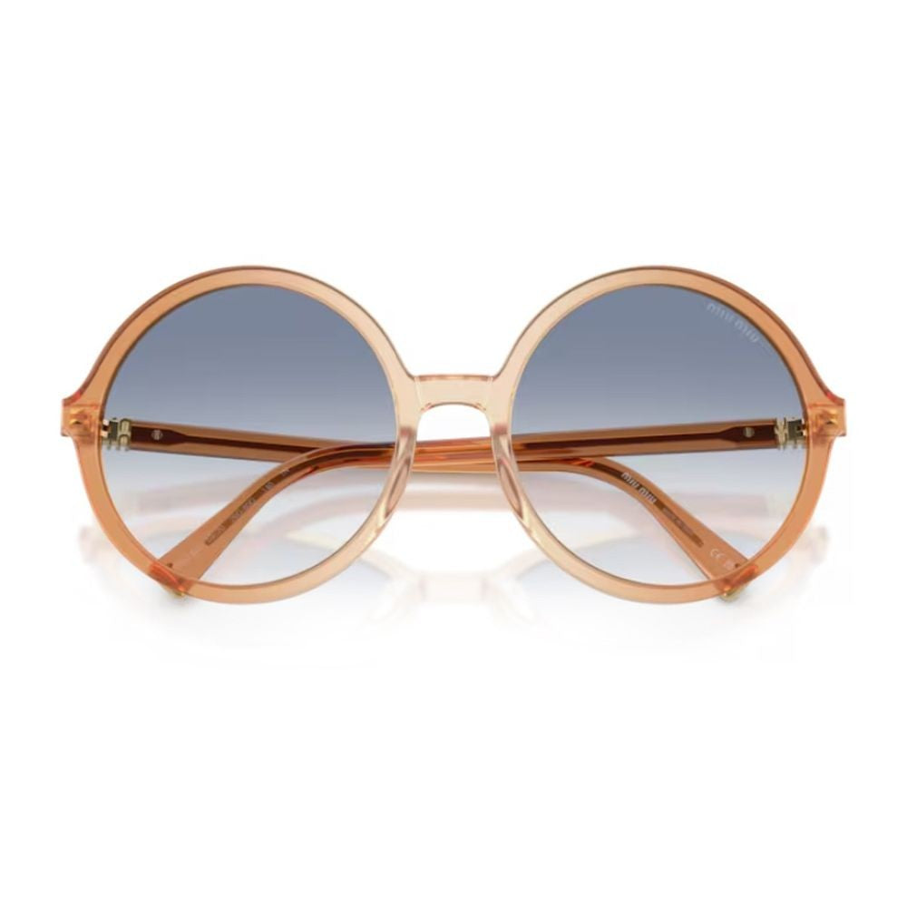 Miu Miu 0Mu B02s Miu Regard Oversized Round Sunglasses