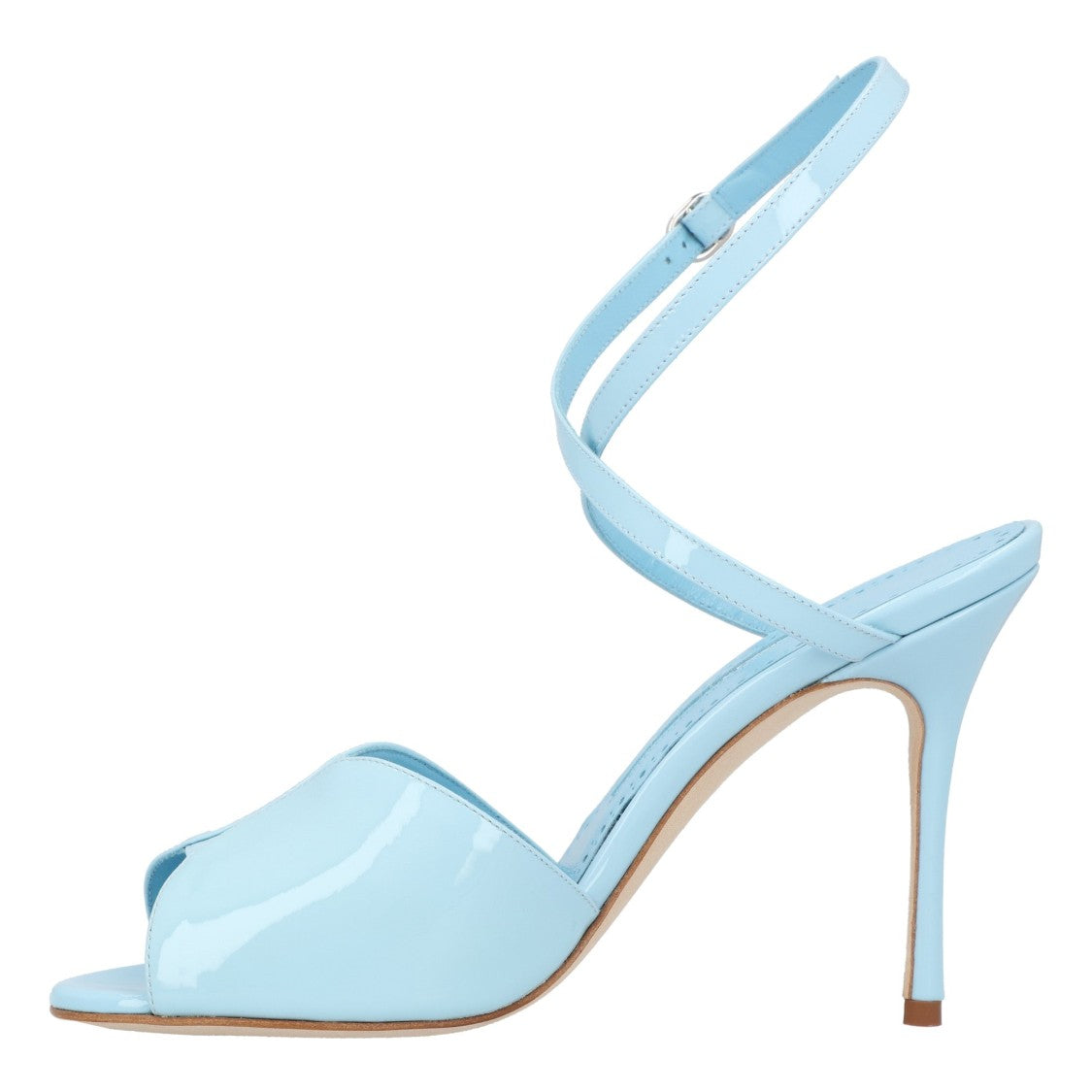 Manolo Blahnik Hourani 105 Sandal Blue