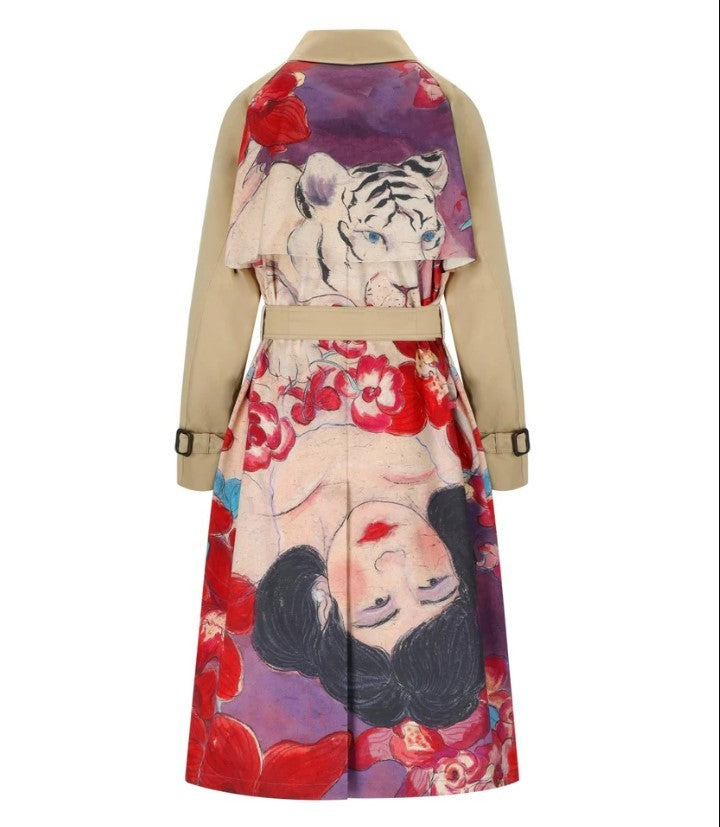 Weekend Ninfa Cotton Gabardine Trench Coat