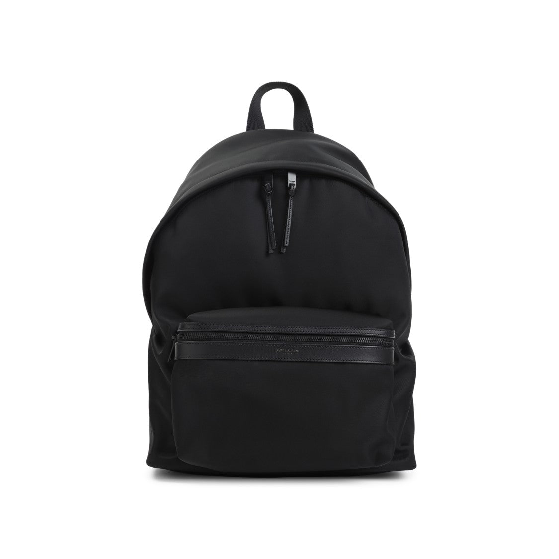 Saint Laurent Nylon And Leather Backpack Bag