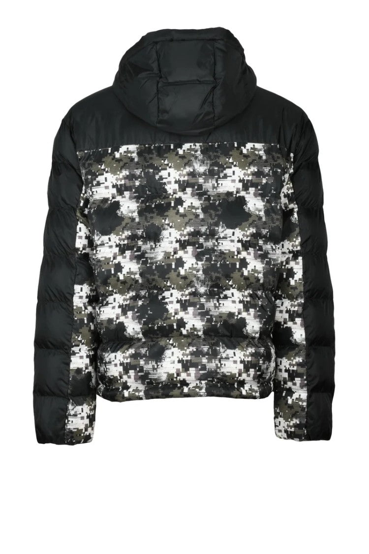 Ea7 Emporio Armani Zip Down Jacket - Black