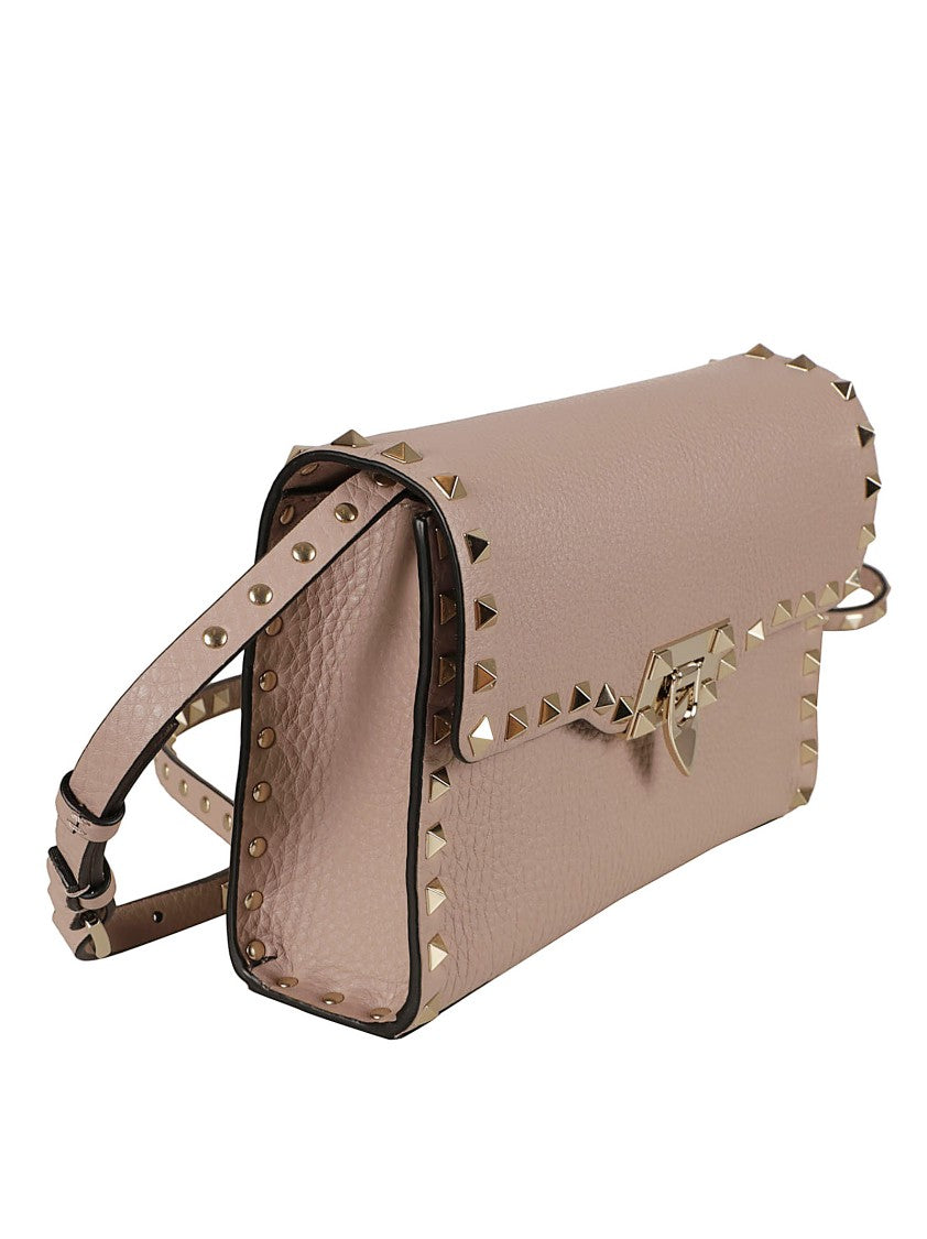 Valentino Garavani Structured Textured Shoulder Bag