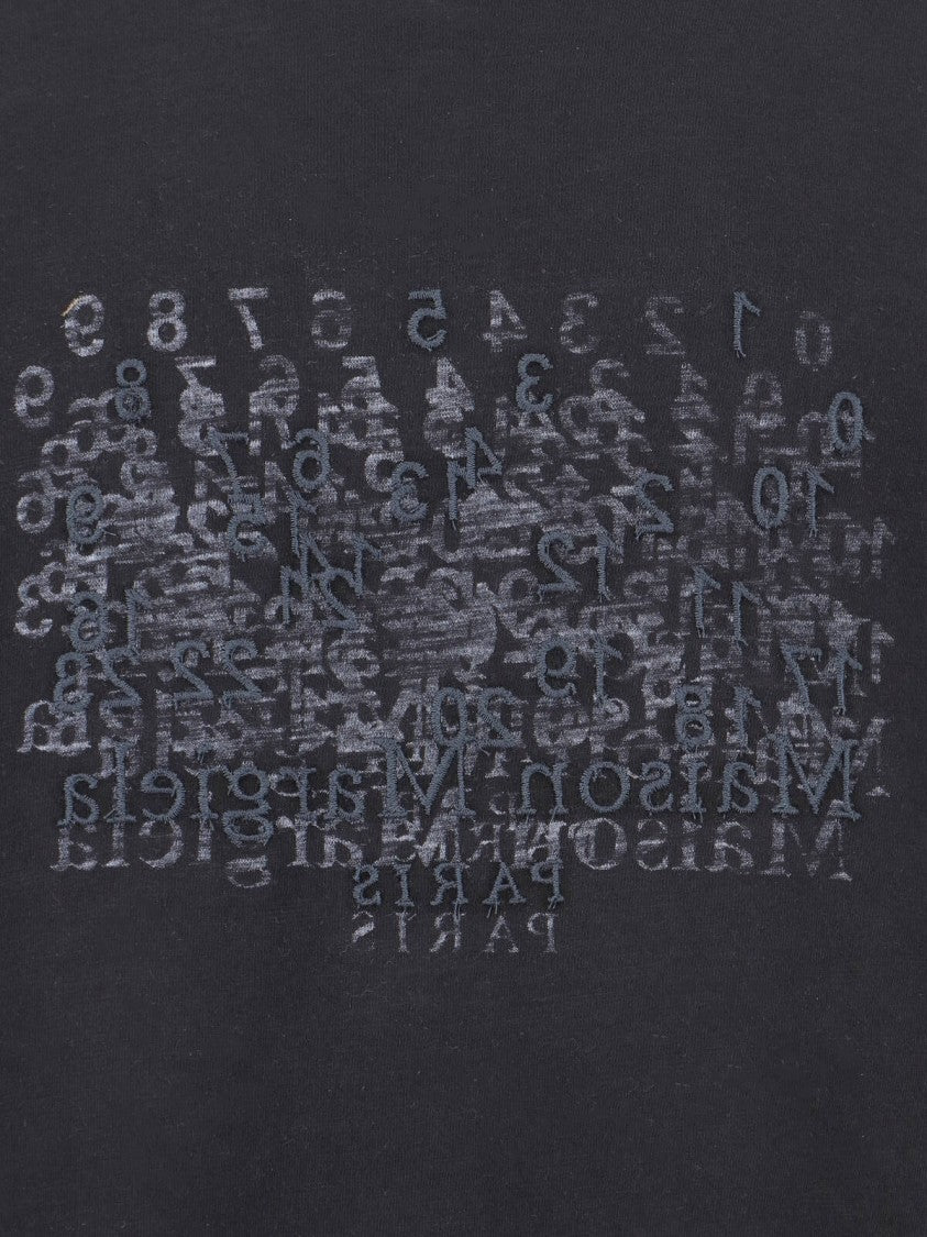 Maison Margiela Contrasting Logo Cotton T-Shirt