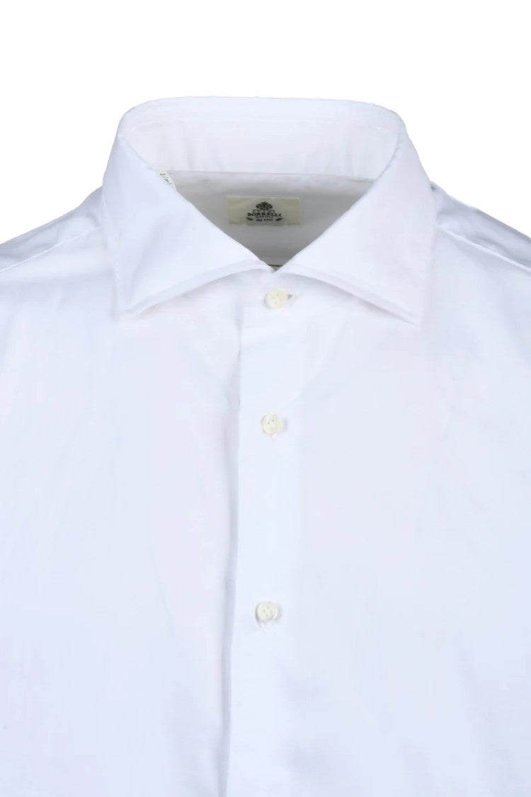 Luigi Borrelli Napoli Cotton Shirt - White
