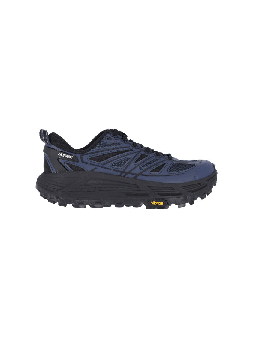 Hoka "Stealth/Tech Mafate Speed 2" Sneakers – Black/Blue