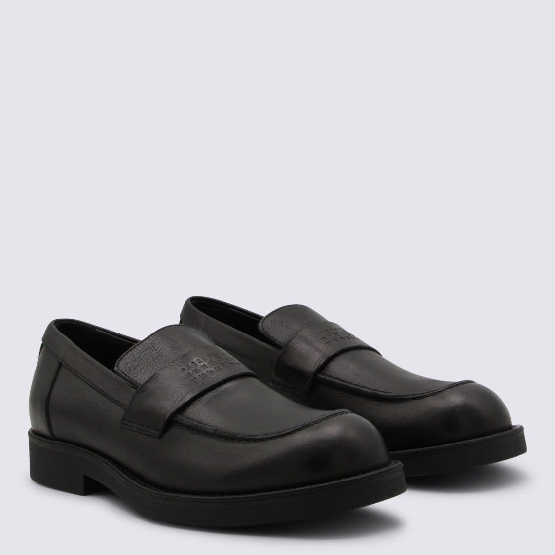 Mm6 By Maison Margiela Flat Shoes Black