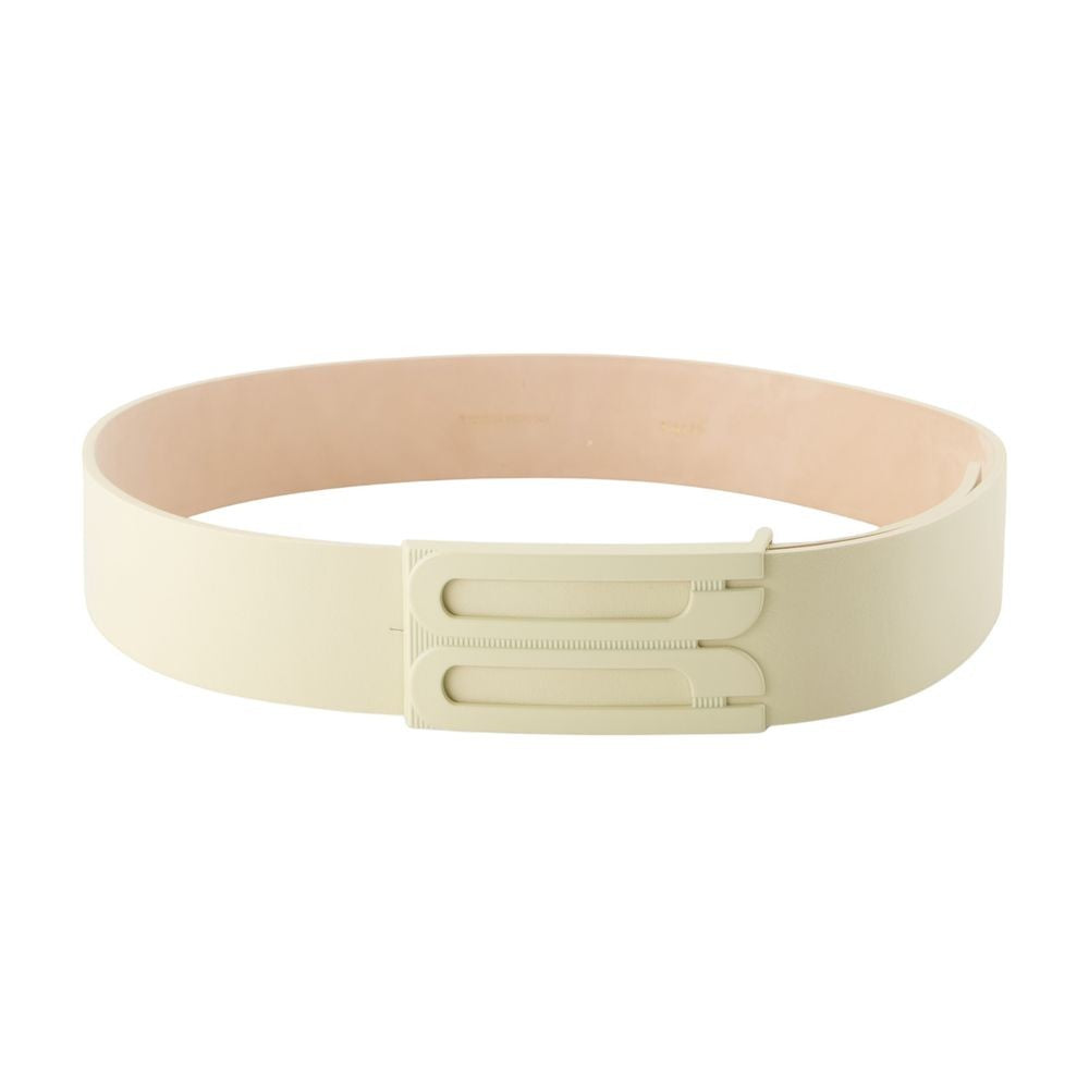 Victoria Beckham Tonal Jumbo Belt - Leather - White