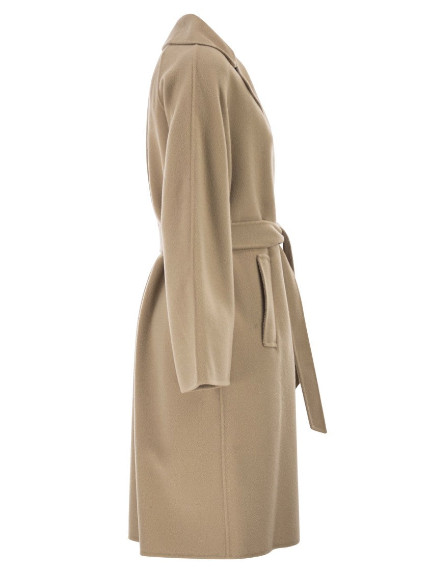 Max Mara Wkdcivada - Double Wool Blend Dressing Gown Coat