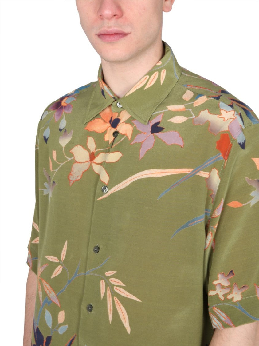 Etro Vibrant Floral Print Shirt