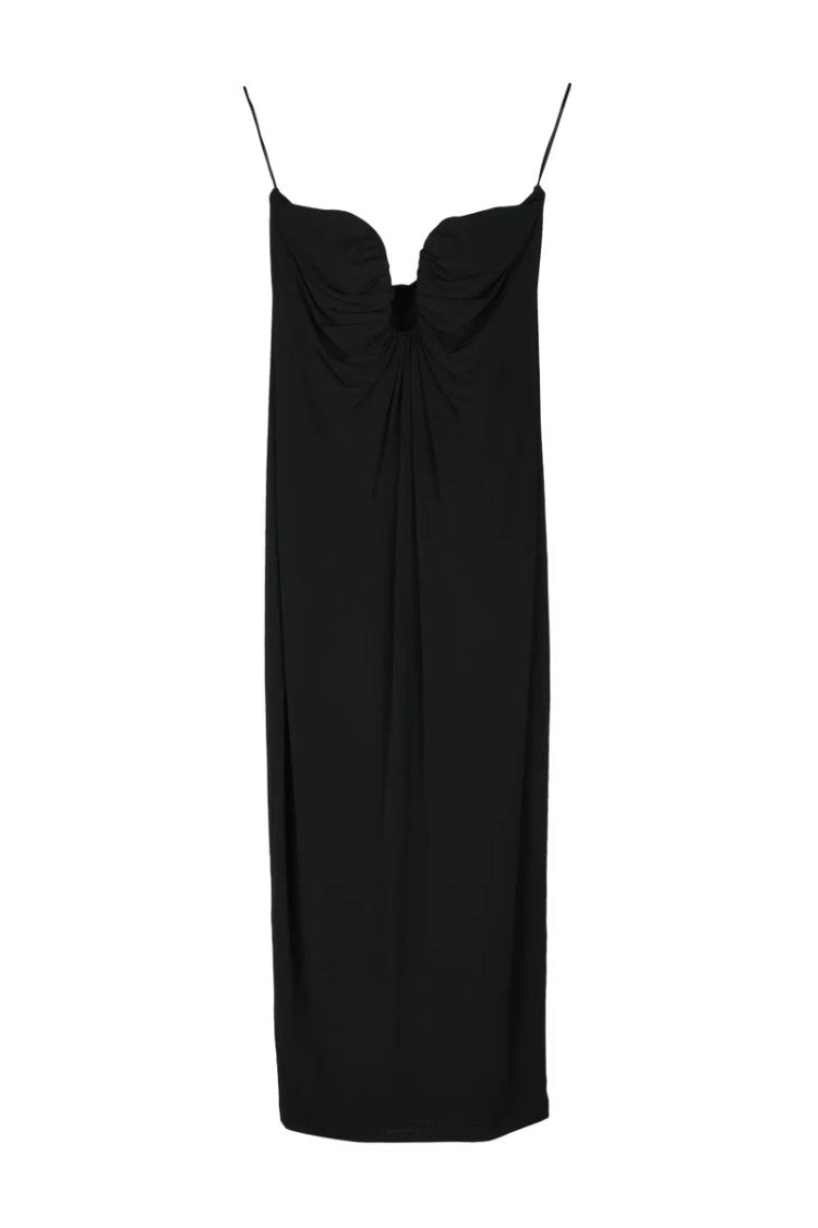 Pinko Longuette Lycra Dress - Black