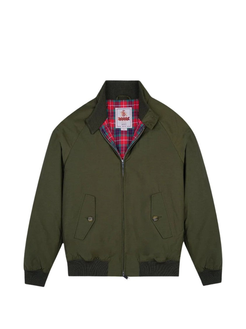 Baracuta Green G9 Two-Button Collar Jacket