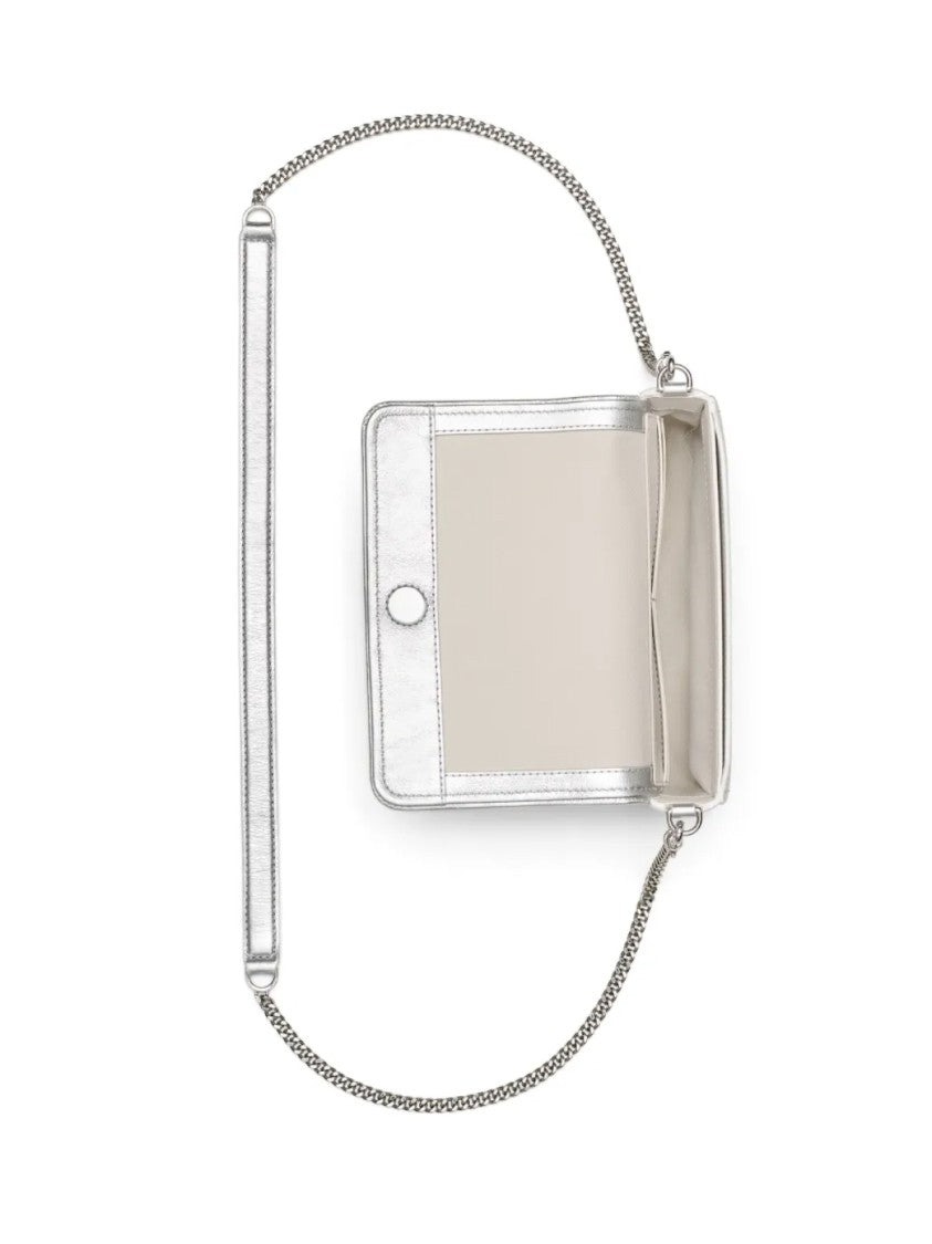 Marc Jacobs The Metallic Leather Chain Mini Shoulder Bag