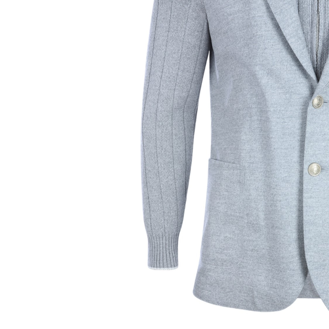 Eleventy Tailored Grey Blazer
