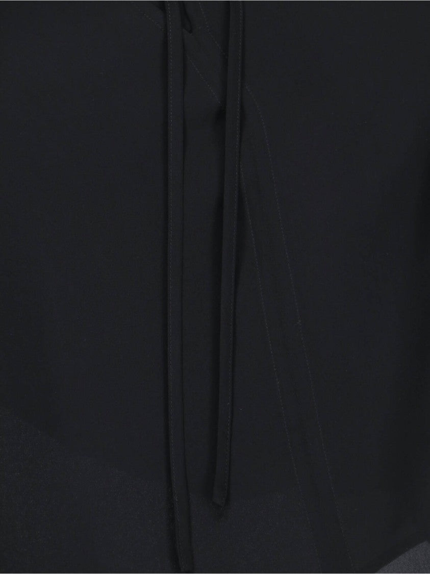 Nili Lotan Acadia' Silk Blouse – Black