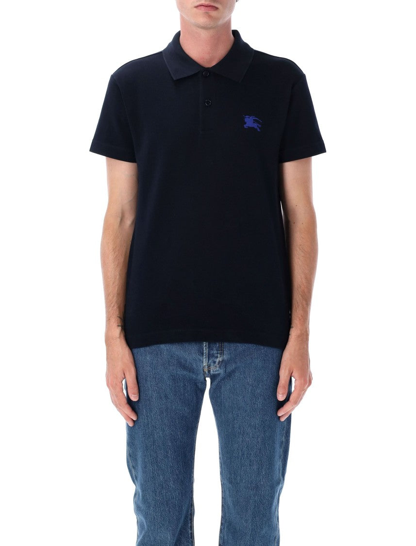 Burberry Short-Sleeve Polo Shirt With Traditional Collar