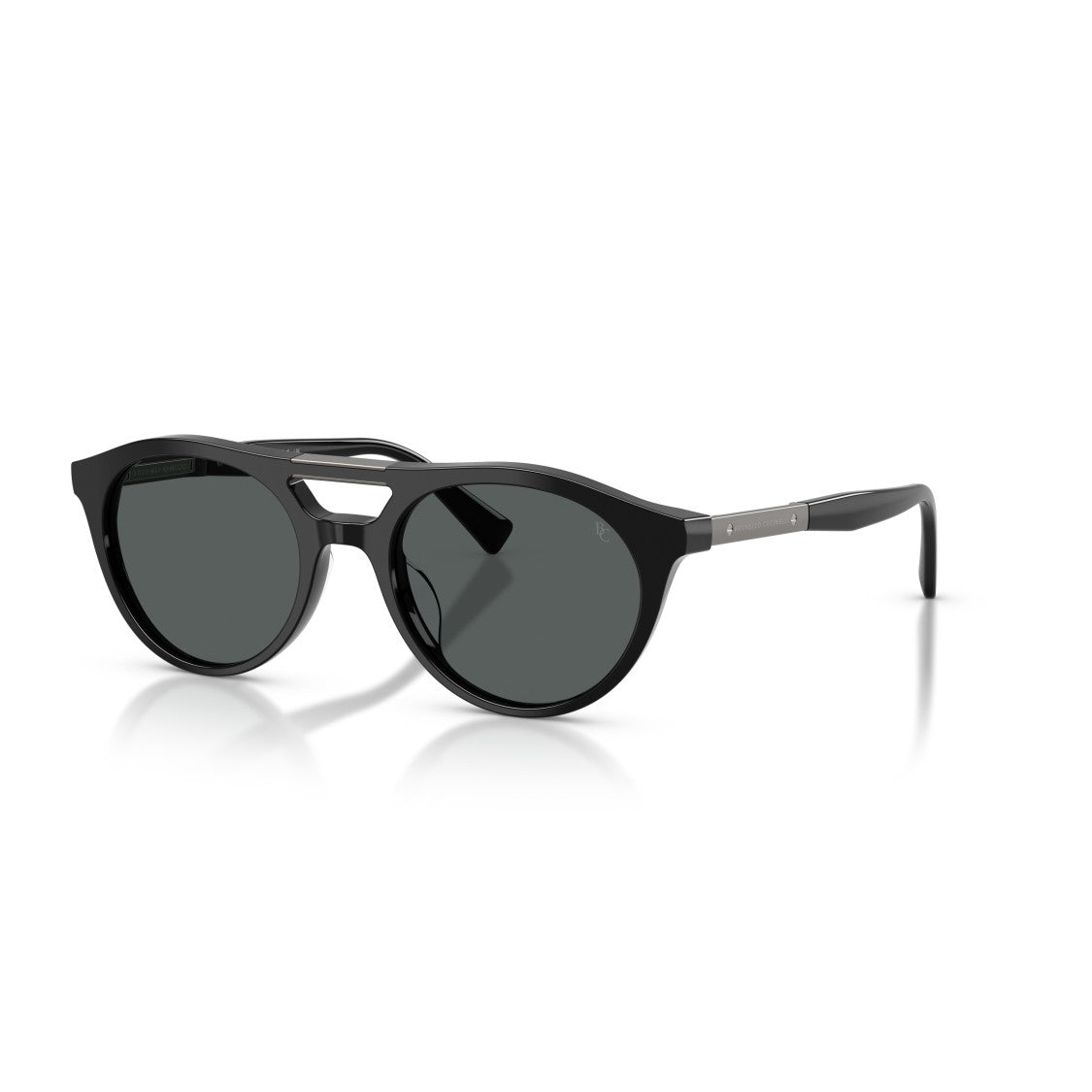 Brunello Cucinelli 0Bc4020s Rounded Frame Sunglasses With Double-Bridged Design