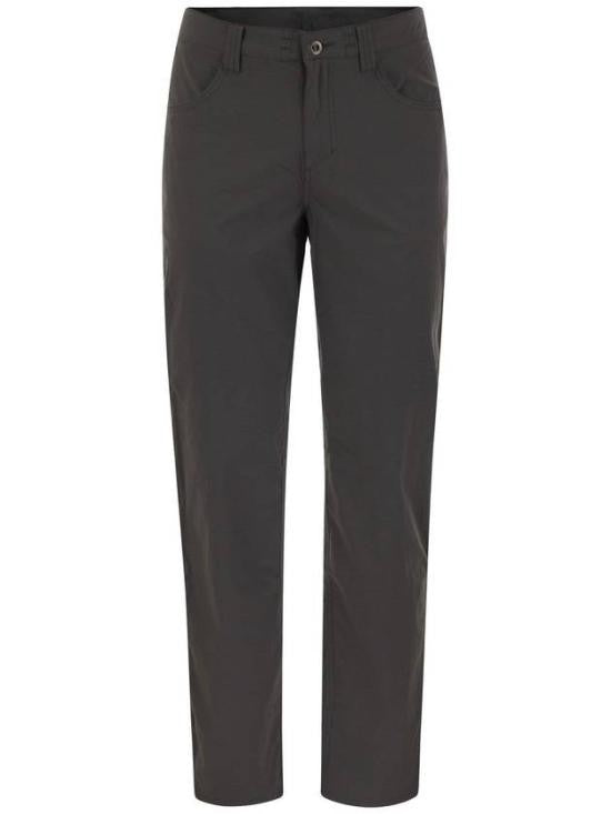 Patagonia Straight Pants With Button Closure And Side Pockets