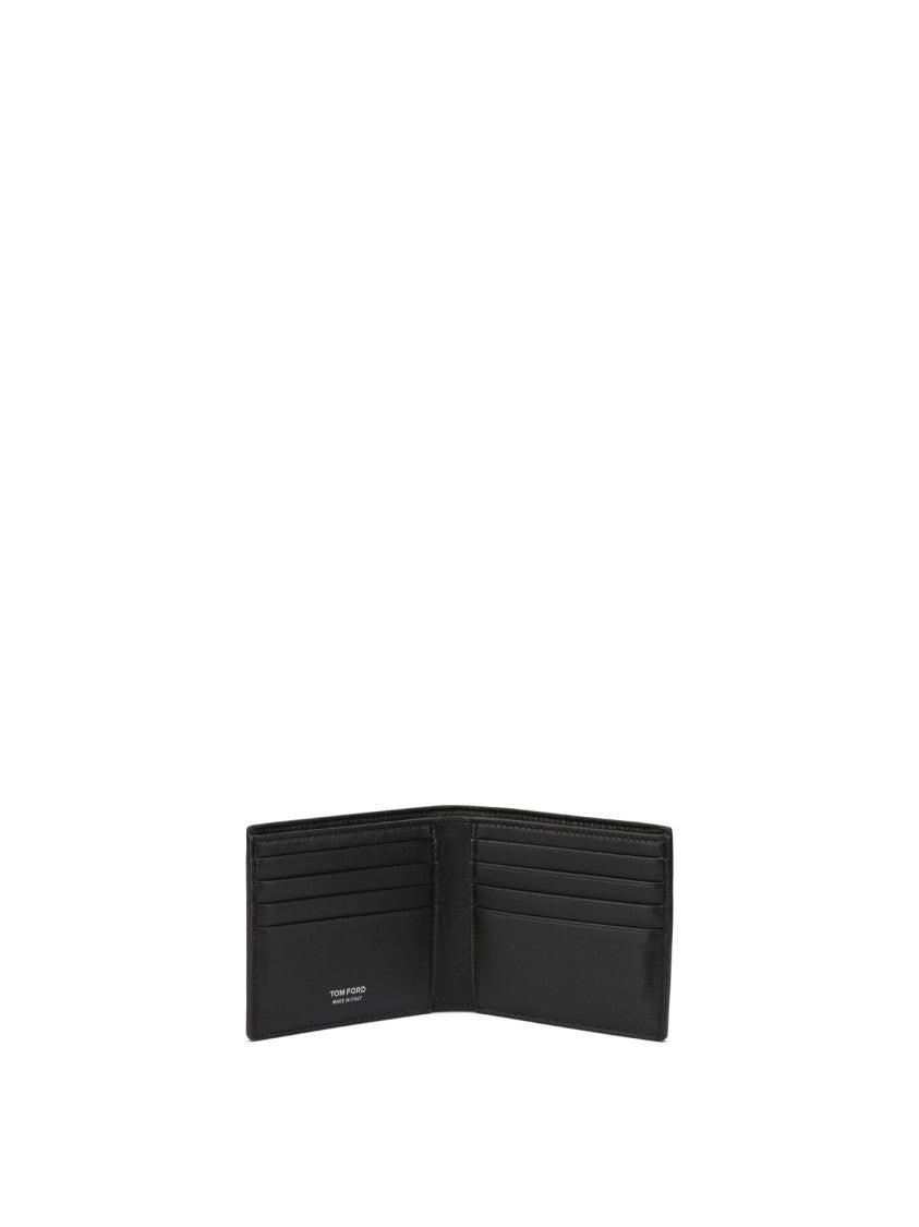 Tom Ford Crocodile Print Leather Wallet