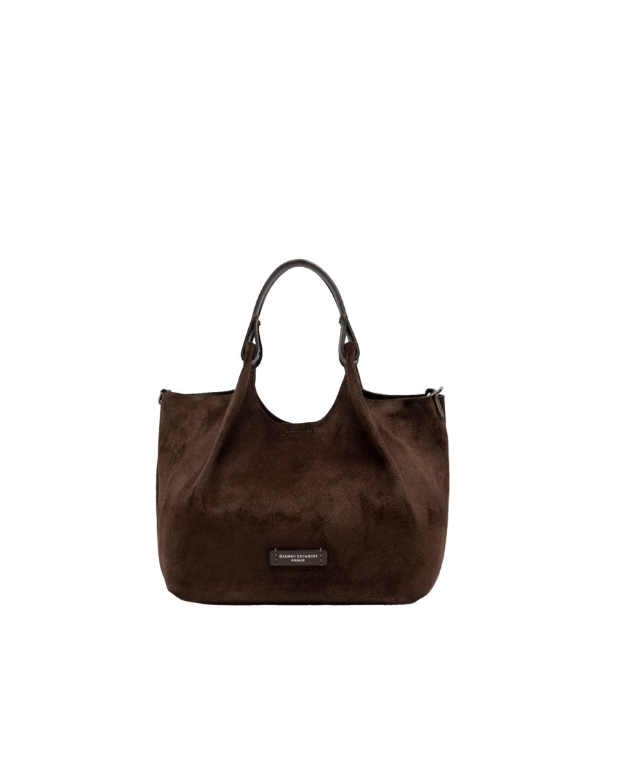 Gianni Chiarini Moka Dua Suede Tote Bag