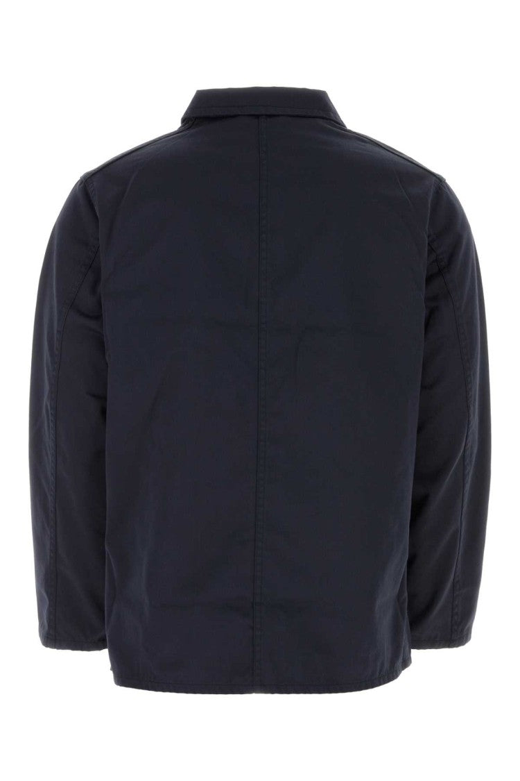Nanamica Navy Blue Cotton Blend Jacket