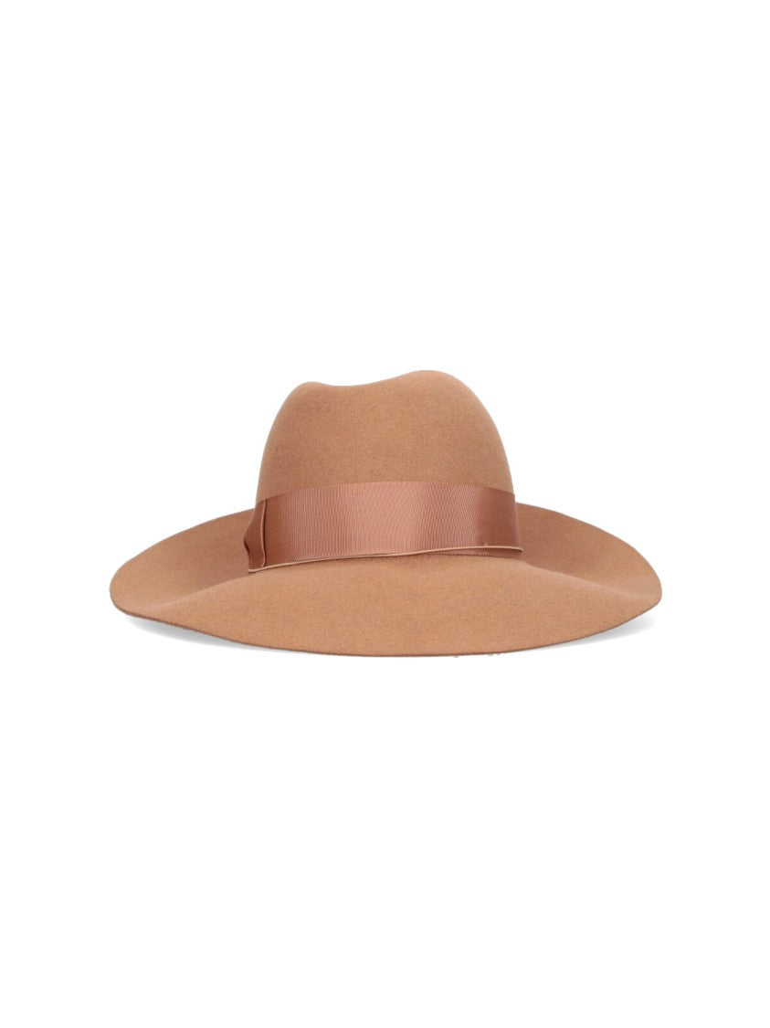 Borsalino Monica Felt Hat – Brown