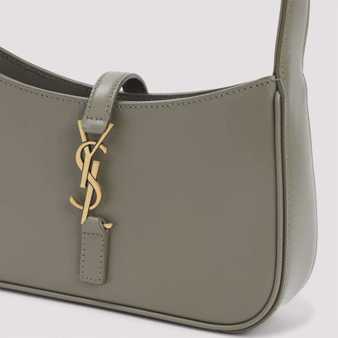Saint Laurent Strong Moss Leather Le 5 À 7 Mini Bag