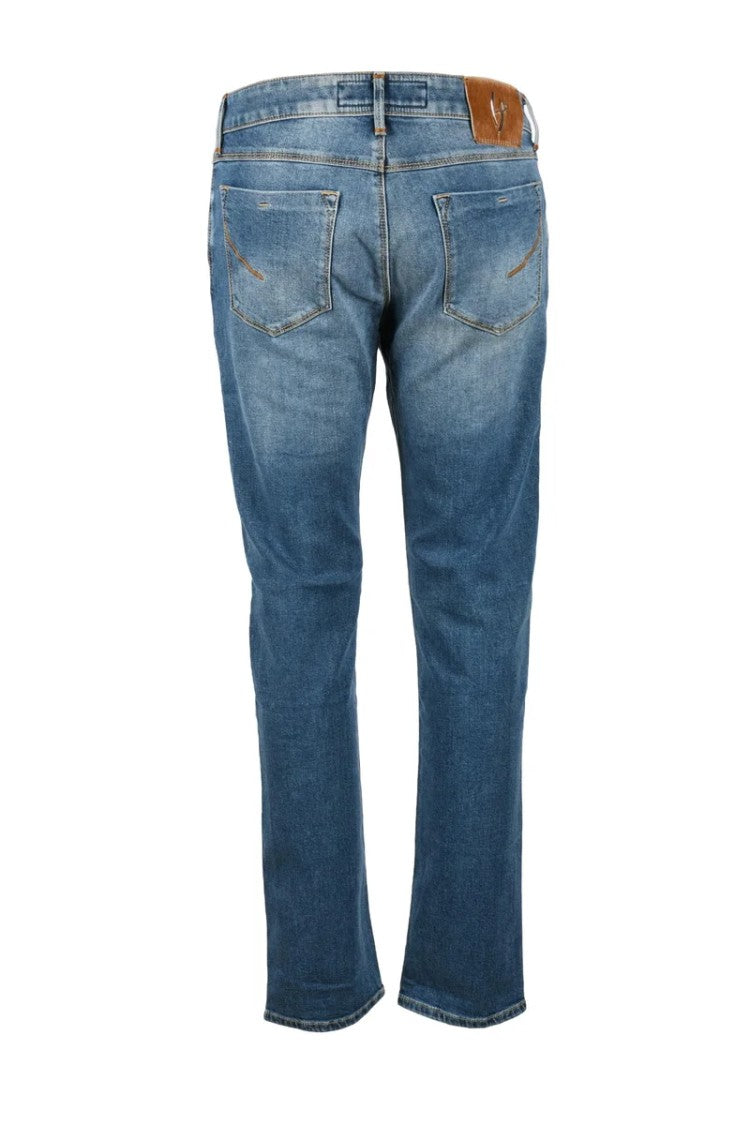 Handpicked Blue Jeans With Cashmere-Blend Comfort