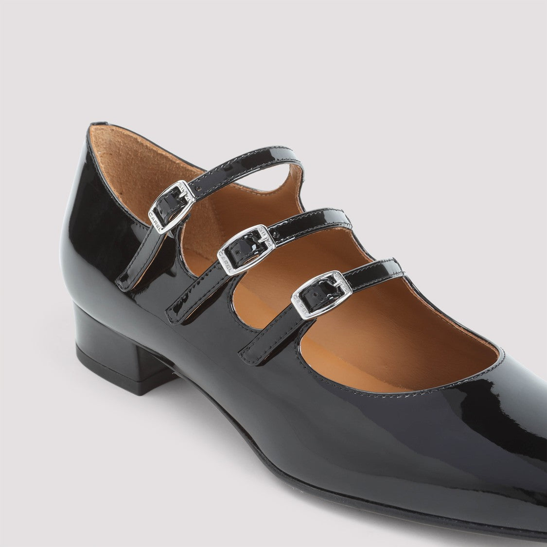 Carel Paris Black Ariana Mary Jane Pumps