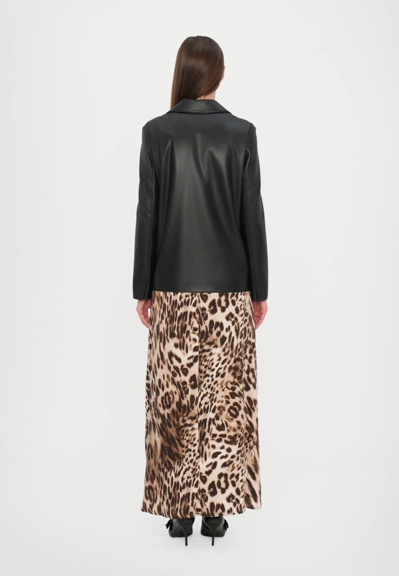 Max Mara Refined Black Tailored Jacket With Notched Lapel
