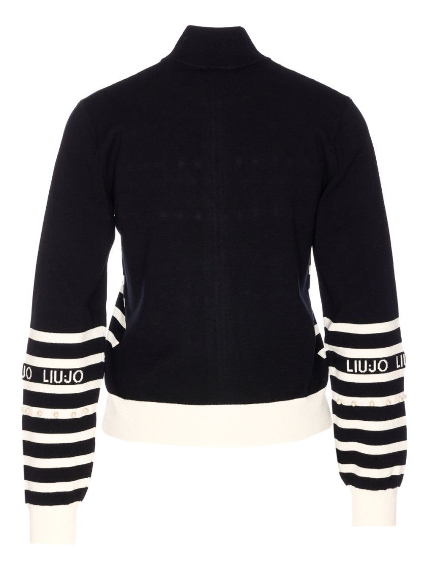 Liu Jo Horizontal Striped Liu Jo Sweater