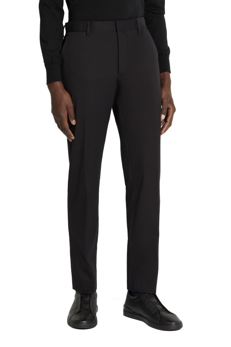 Zegna Stretch Cotton Formal Pants