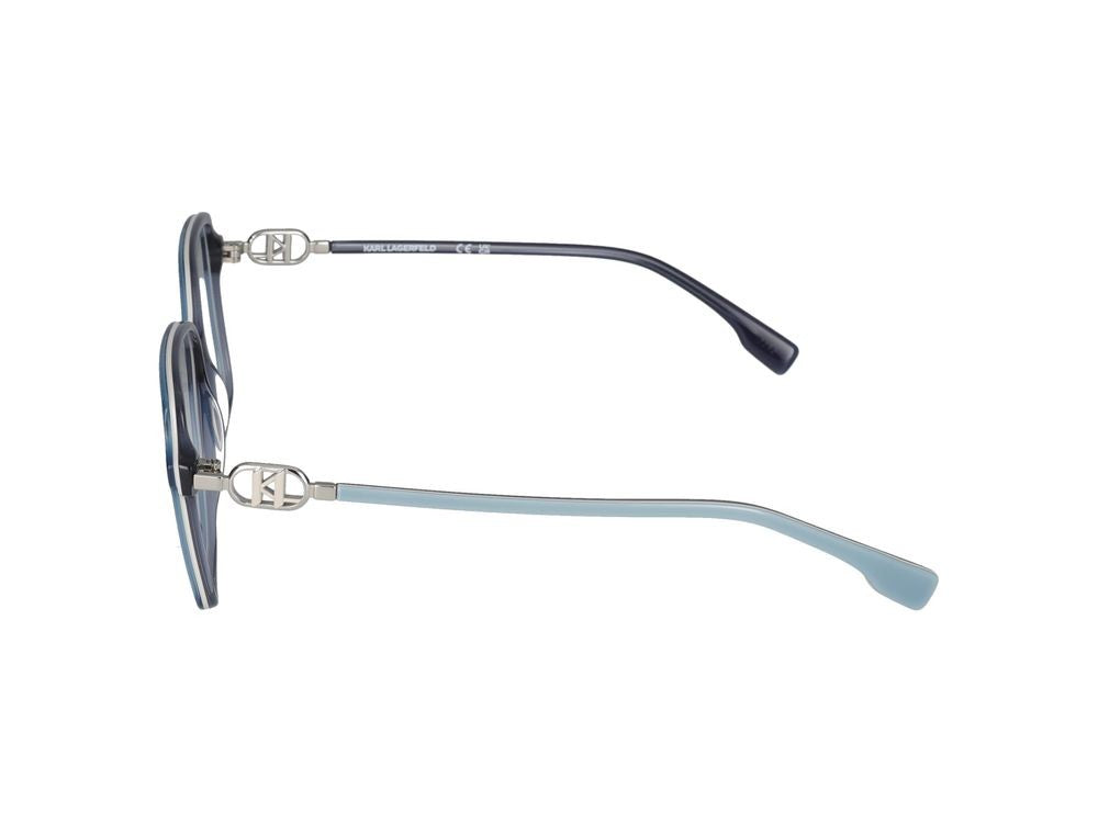 Karl Lagerfeld Eyeglasses Kl6091 458 Azure/White 56/13/140