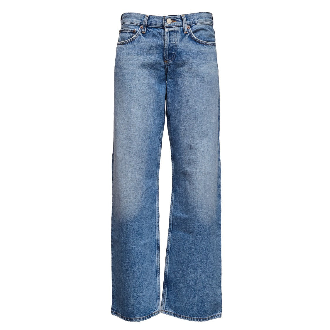 Agolde Low Rise Loose Indaco Jeans
