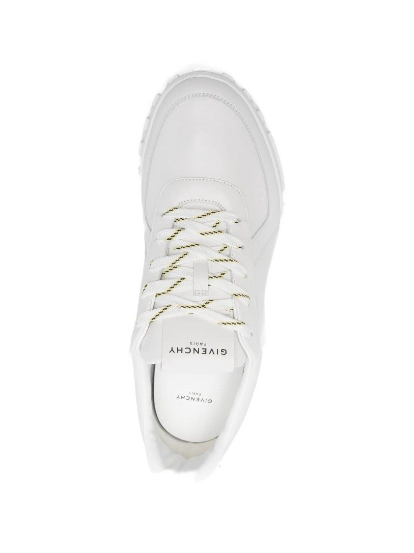 Givenchy Glide Runner White Calf Leather Sneakers