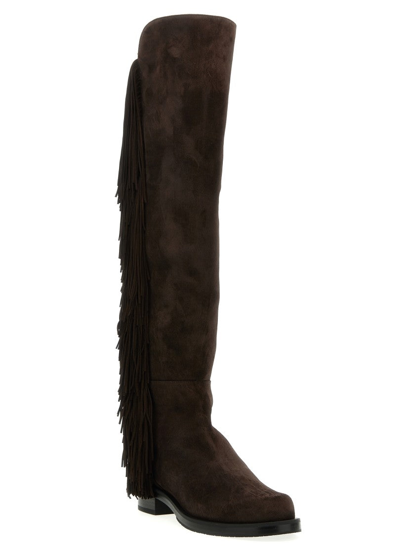 Stuart Weitzman 5050 Bold Fringe' Boots