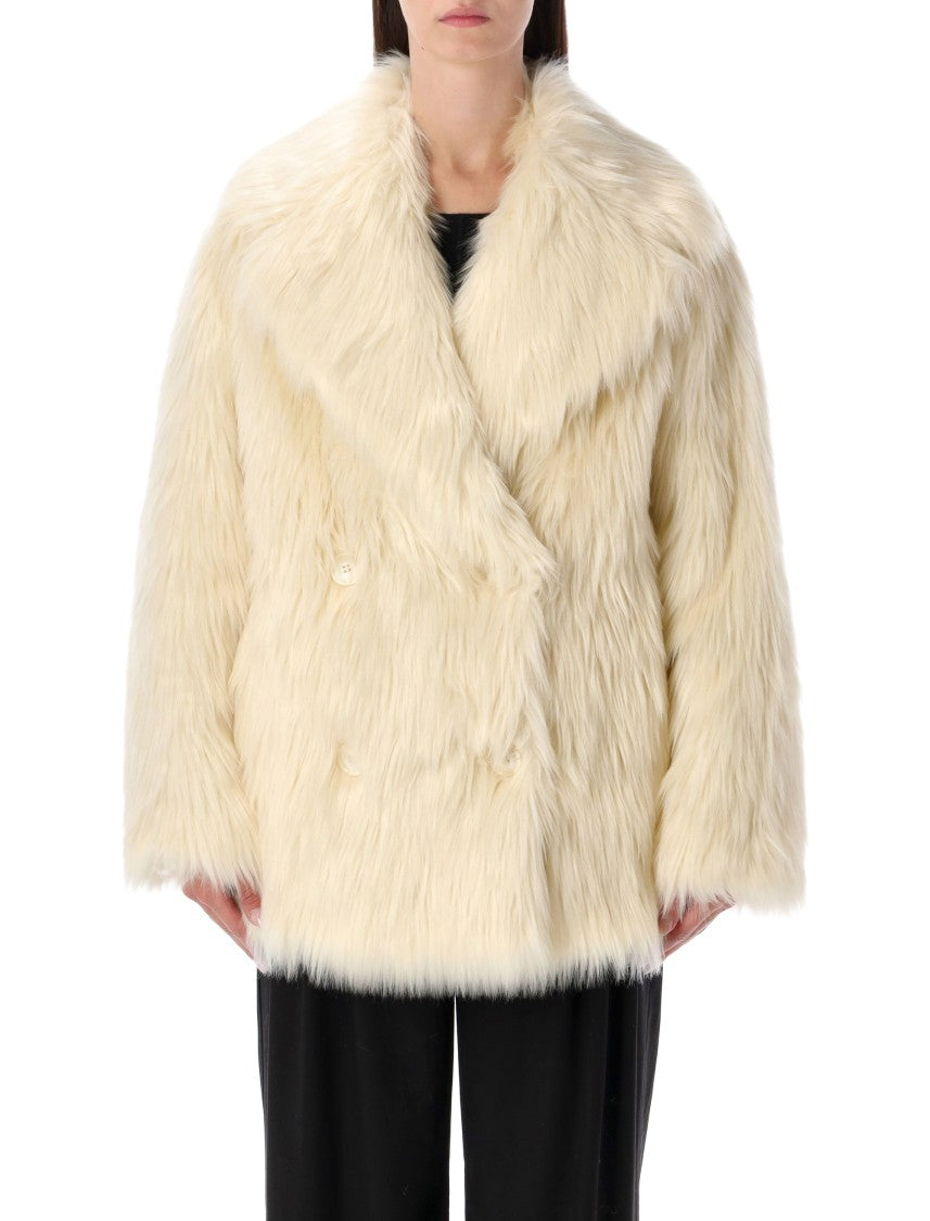 Stand Studio Katalina Eco Fur Furry Coat