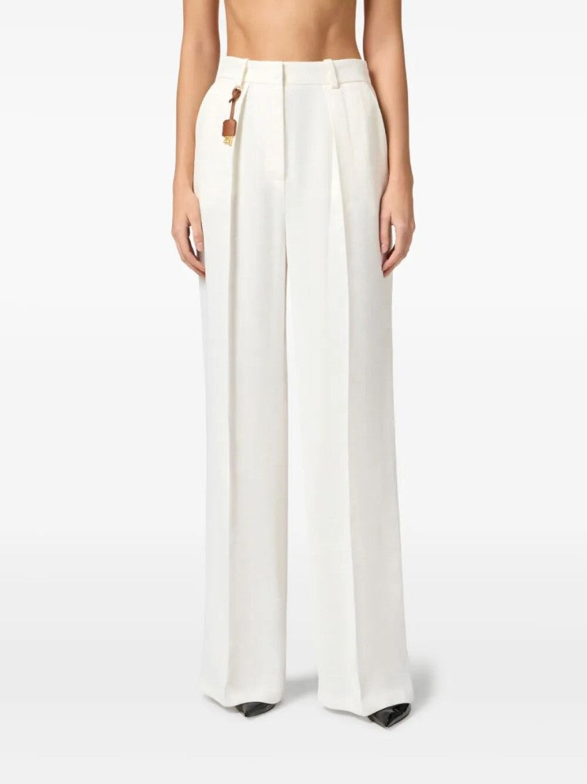 Elisabetta Franchi High-Waisted Flared Pants