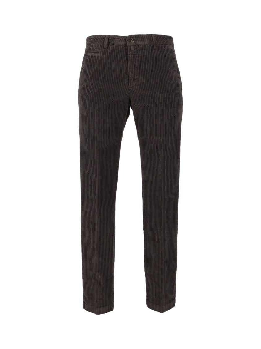 Briglia Vertical Ribbed Straight-Leg Pants