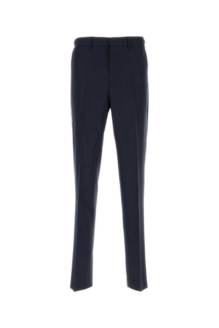 Versace Dark Blue Wool Pant