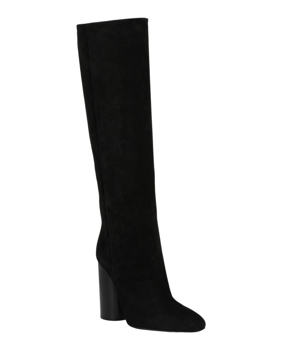 Ferragamo Pampero Suede Knee-High Boots