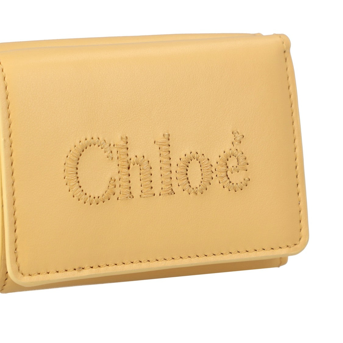 Chloé Tri-Fold Wallet Sense Yellow