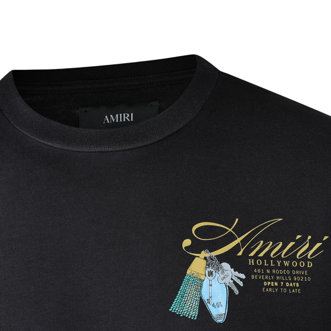 Amiri Short-Sleeve Relaxed Fit T-Shirt