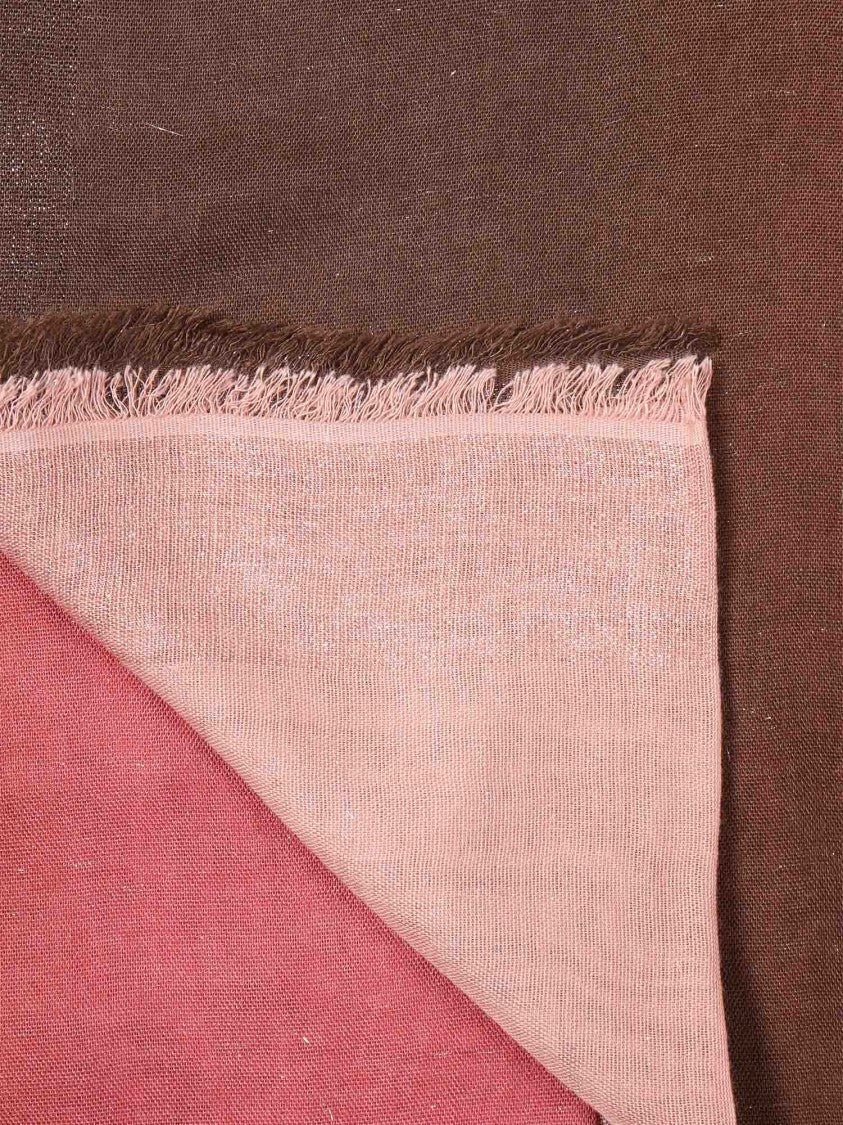 Faliero Sarti Rectangular Gradient Scarf With Delicate Fringed Edges