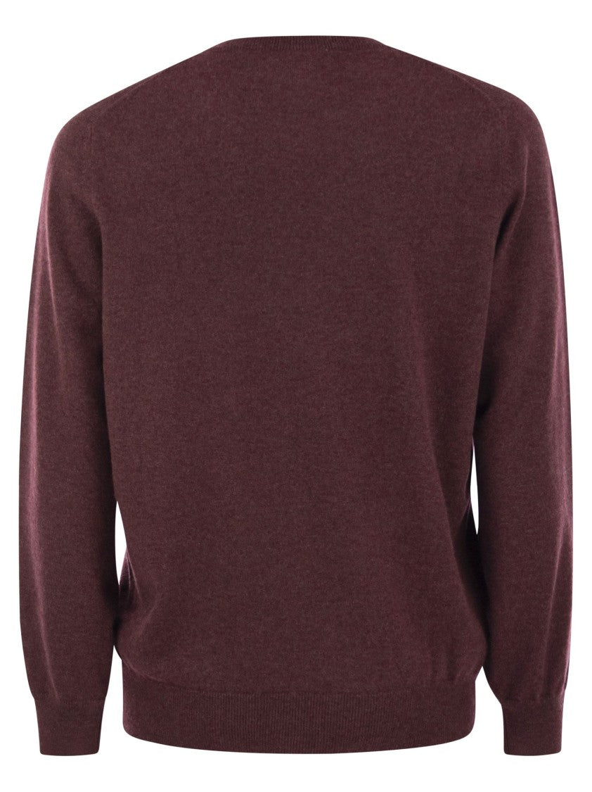 Brunello Cucinelli Pure Cashmere Crew-Neck Sweater