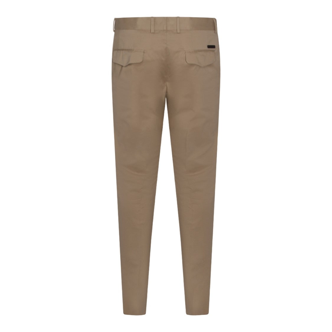 Dolce & Gabbana Tailored Beige Trousers With Button Details