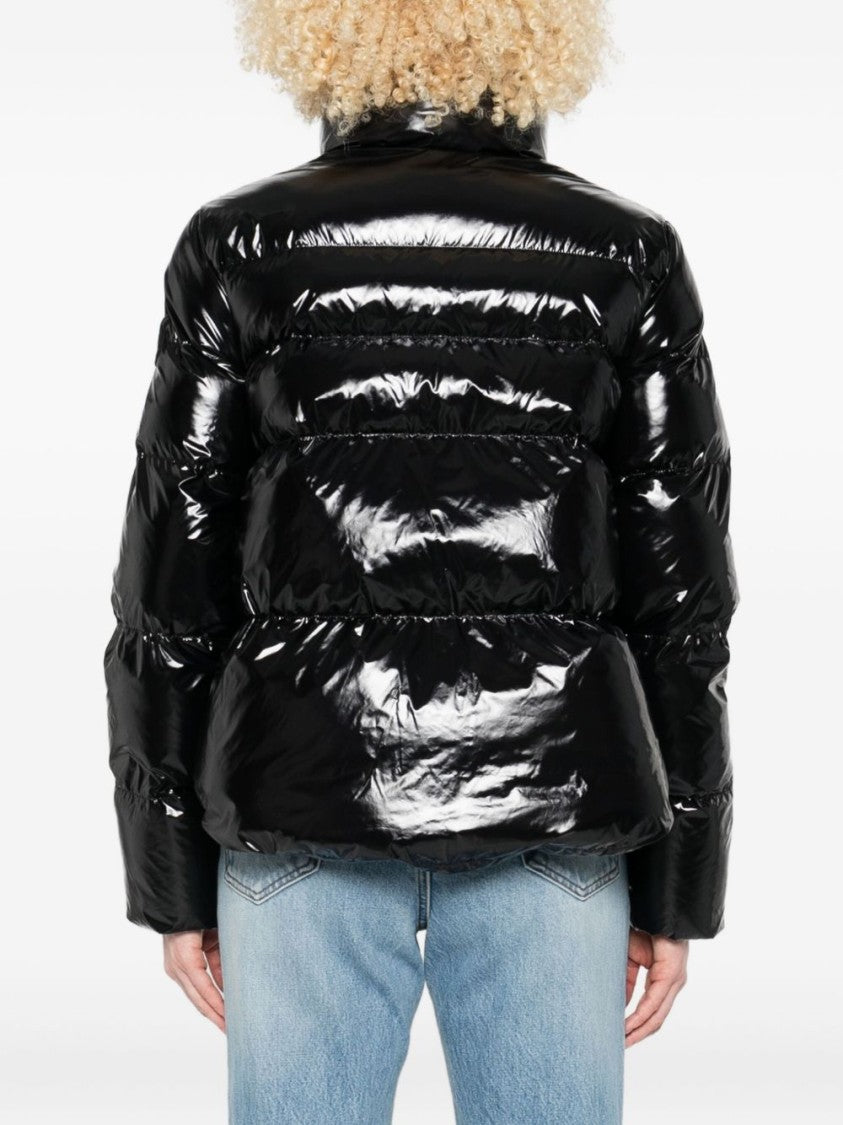 Pinko Puffer Jacket With High Collar