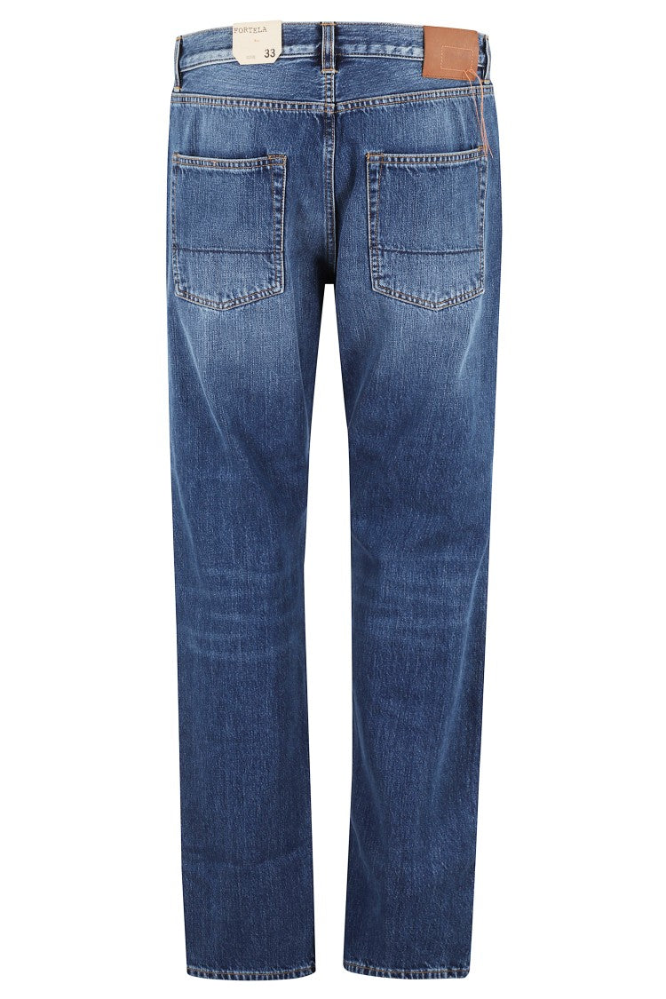 Fortela Classic Five-Pocket Denim Jeans