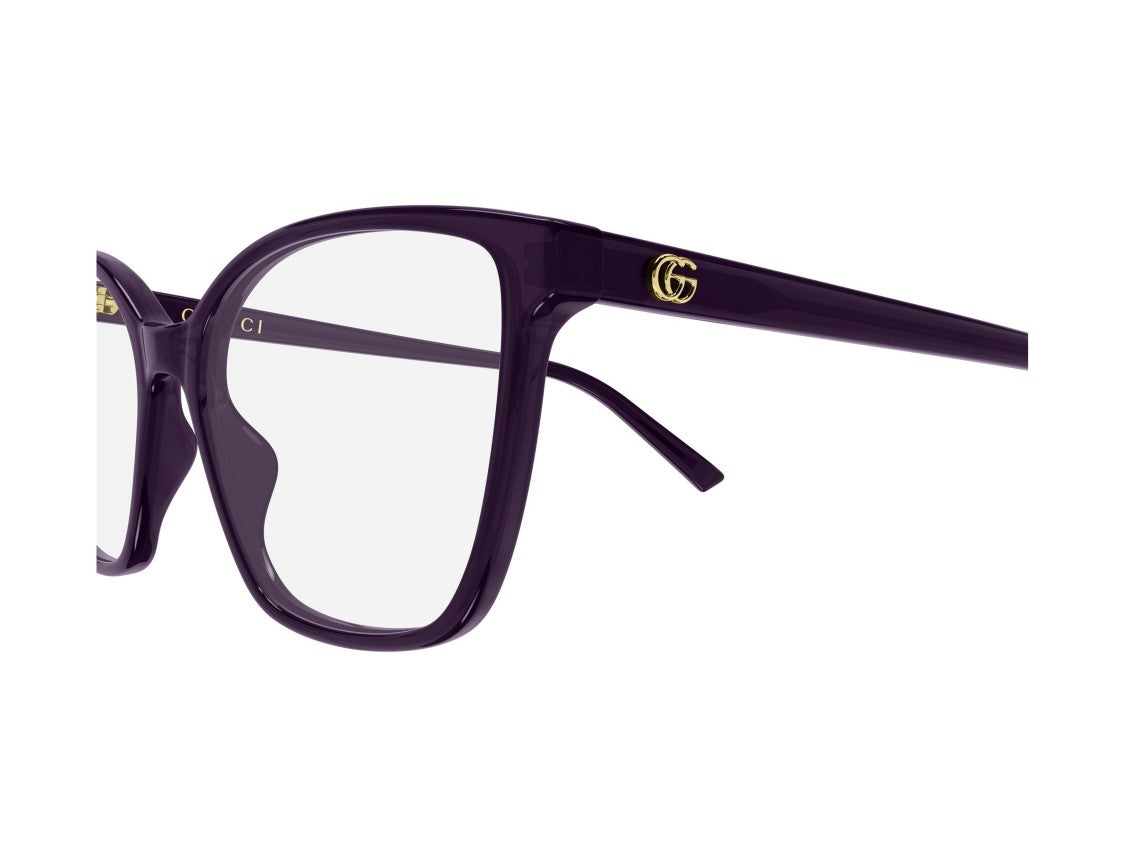 Gucci Gold Gg1995o Oversized Square Eyeglasses