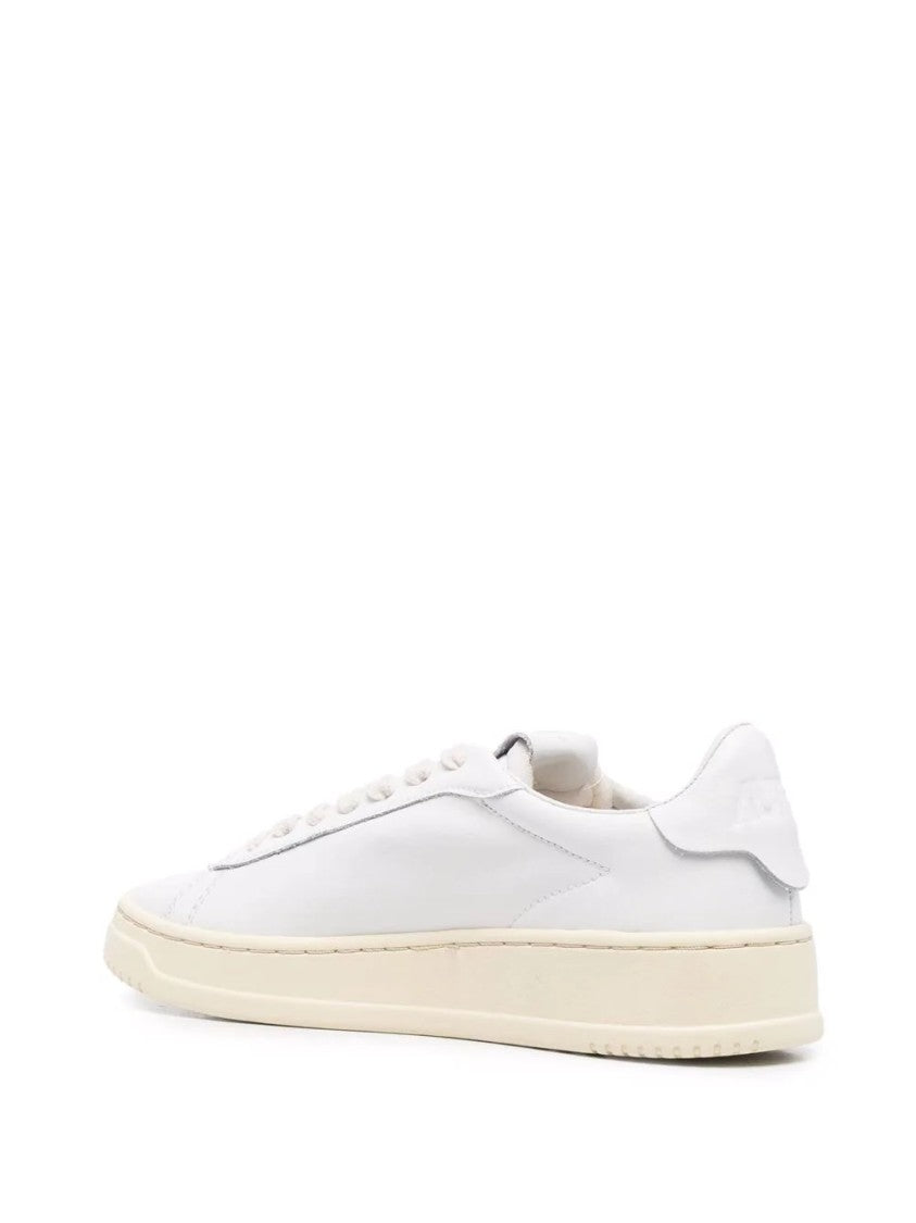 Autry Classic White Dallas Leather Sneakers
