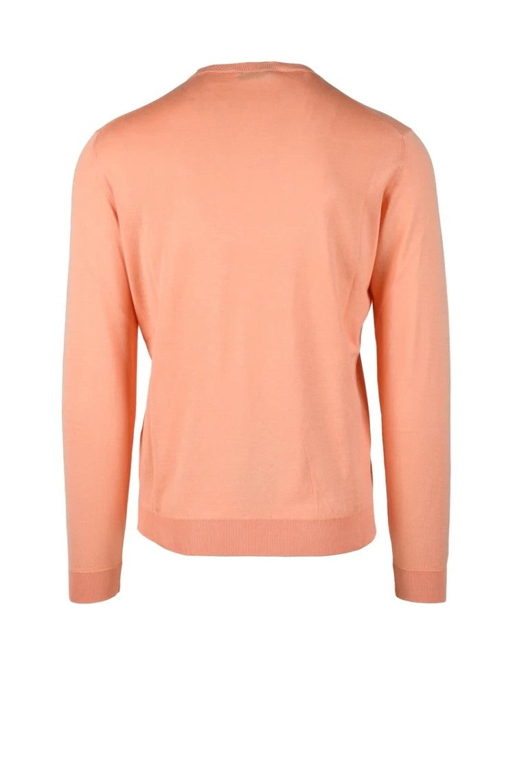 Filippo De Laurentiis Pink Cotton Sweater